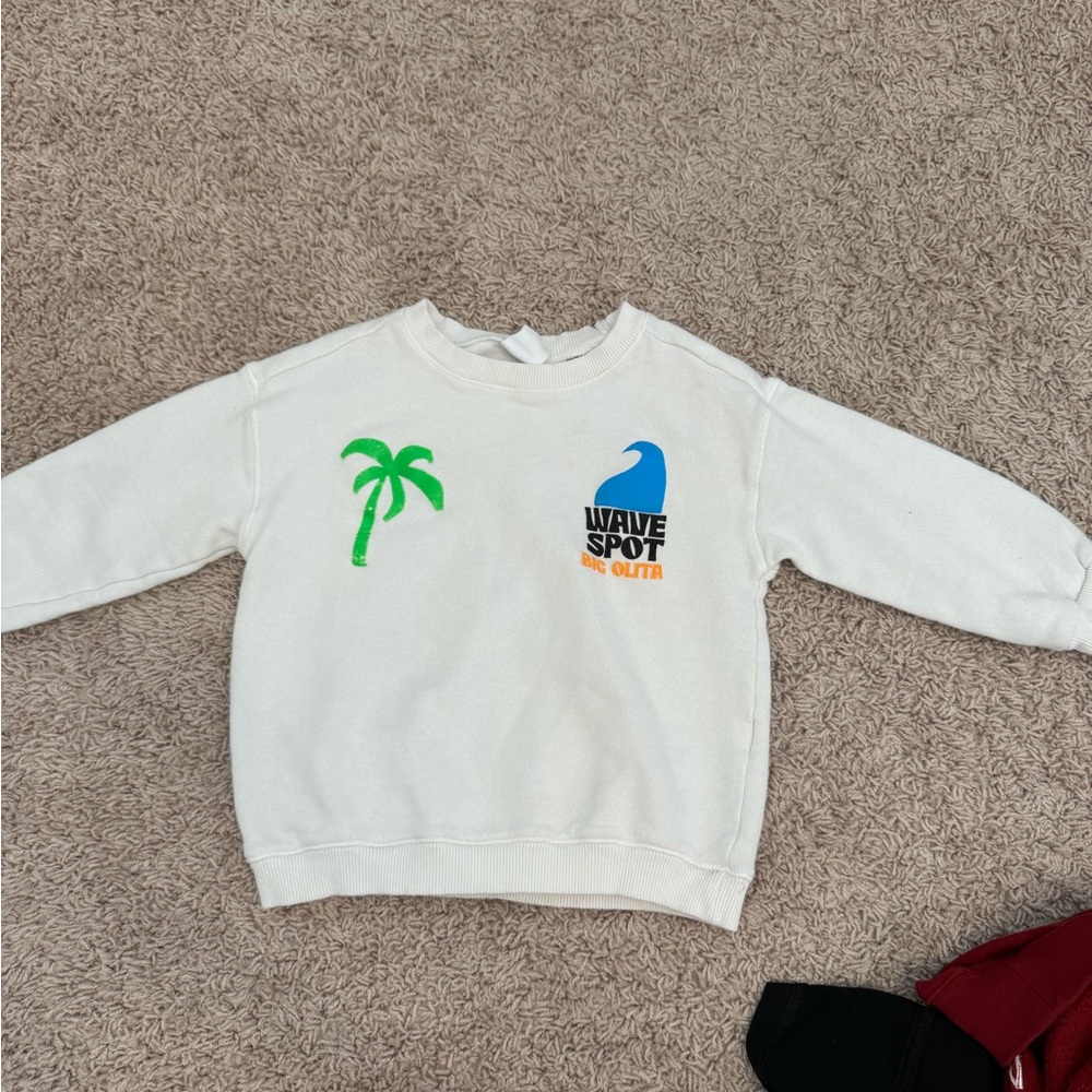Wave Spot Graphic Tee 4T
